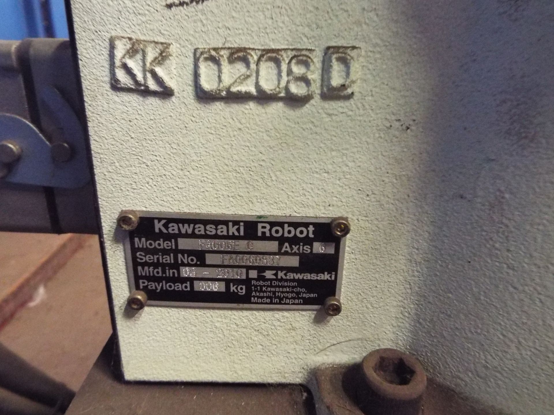 Kawasaki MIG Welding Cell. - Image 14 of 19