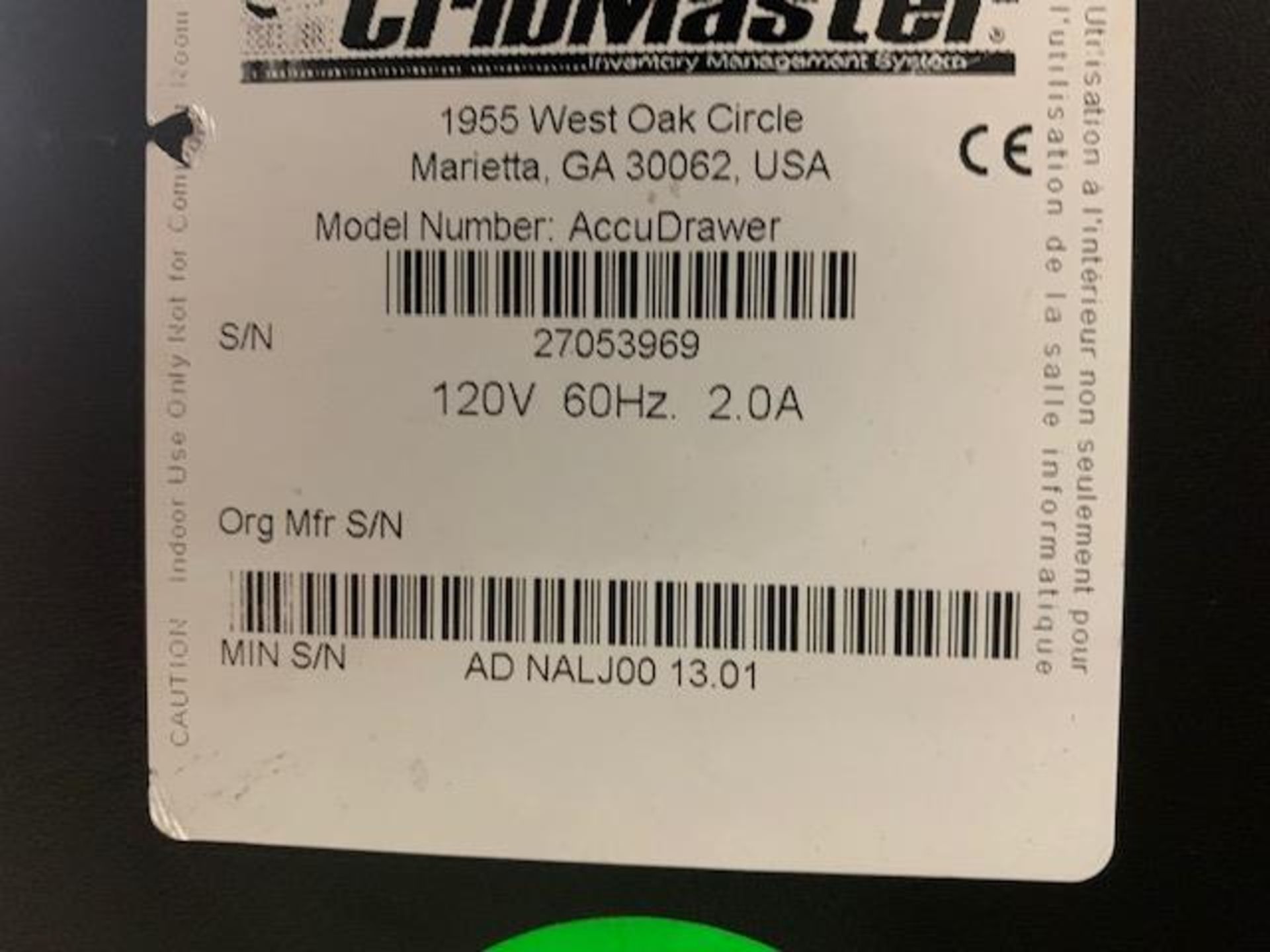 Cribmaster AccuDrawer - Image 2 of 9