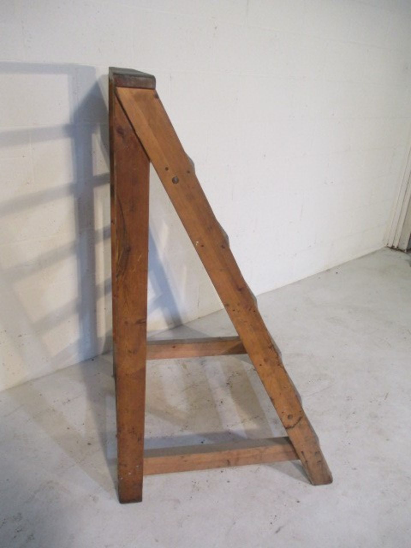 A set of handmade steps, height overall 138cm - Image 5 of 5