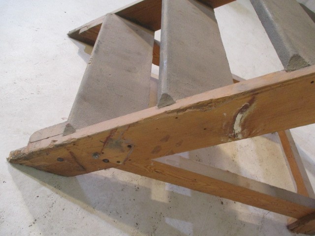 A set of handmade steps, height overall 137cm - Image 5 of 5