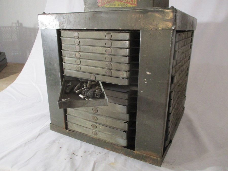 An industrial multi purpose stock master revolving cabinet - Image 9 of 11