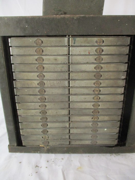 An industrial multi purpose stock master revolving cabinet - Image 10 of 11