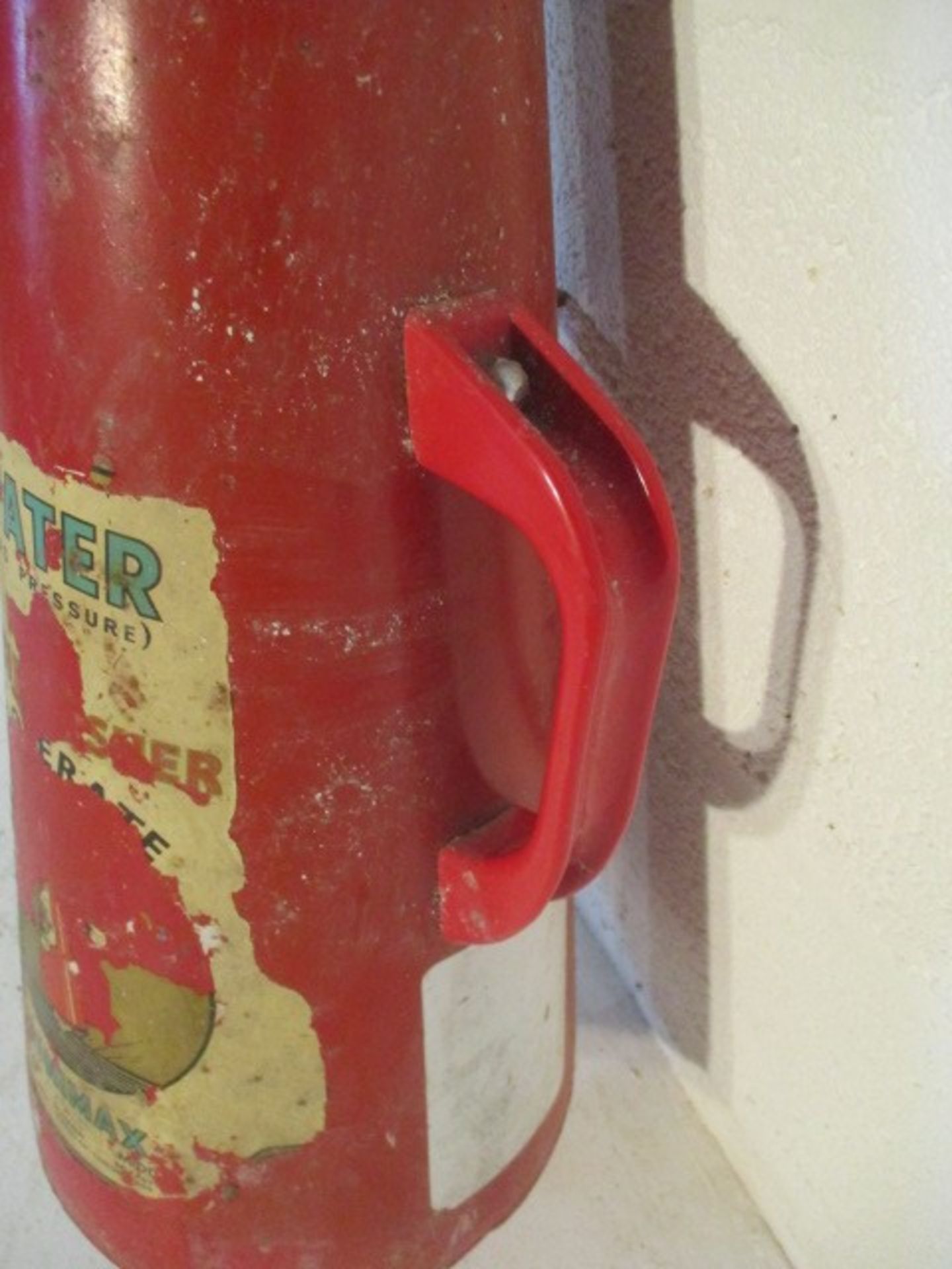 A Minimax cone shaped fire extinguisher- for decoration only - Image 4 of 6