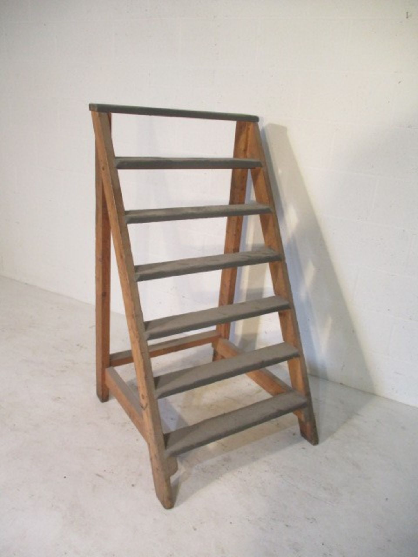 A set of handmade steps, height overall 138cm - Image 2 of 5