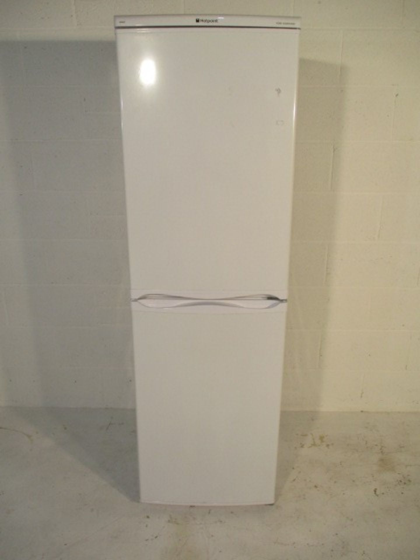 A Hotpoint Iced Diamond (RFA52P) upright fridge freezer