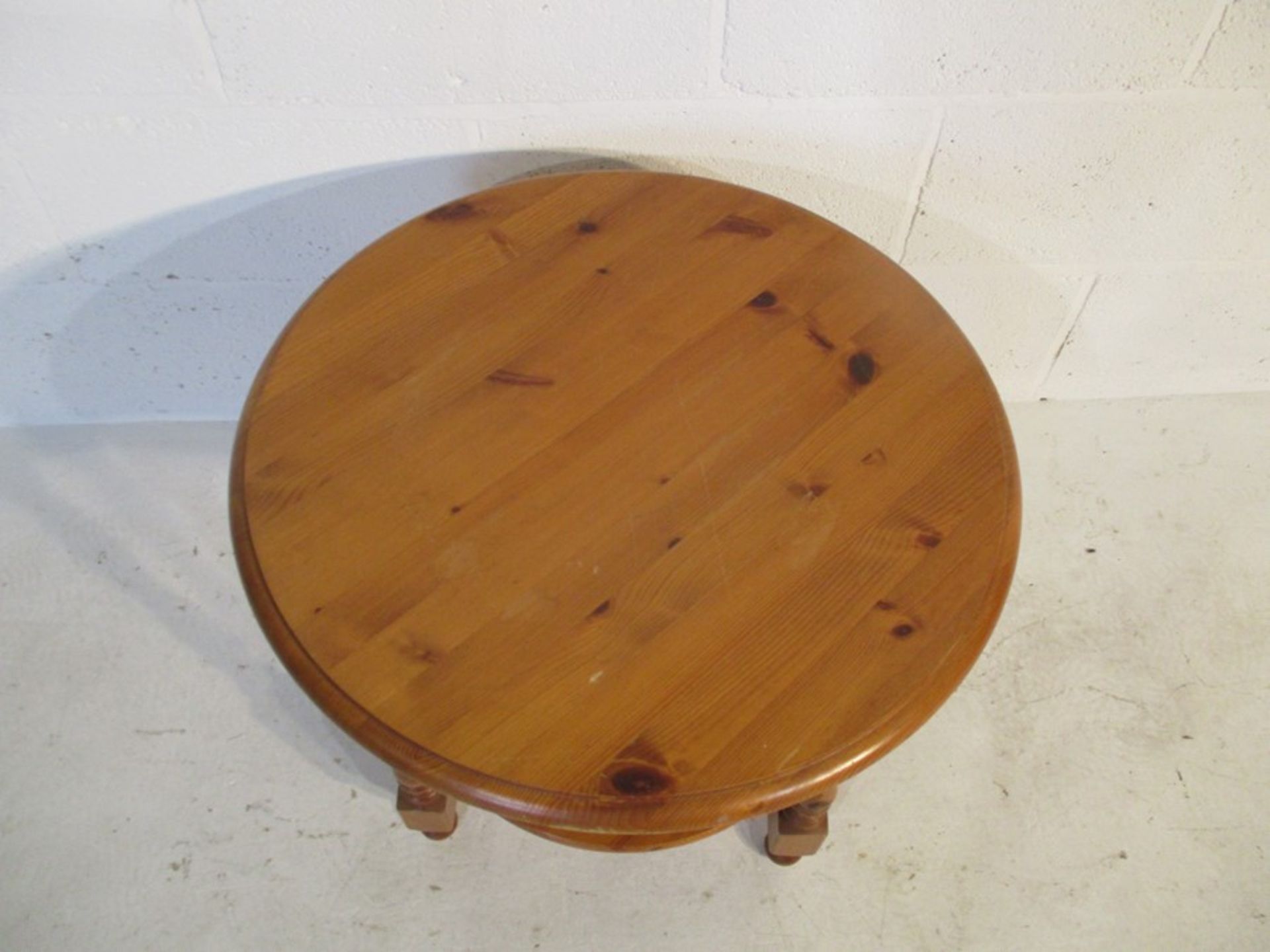 A Ducal pine cupboard along with a pine coffee table - Bild 10 aus 12