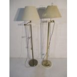 Two floor standing standard lamps