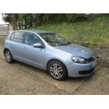 A Volkswagen Golf TSi automaticI(09) with only 23684 miles.From a house clearance- has been SORNed