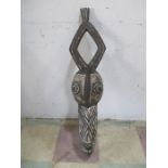 A BWA Calao (South Central Burkina) mask - height 90cm