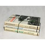 Three volumes of Pictorial history of The RAF