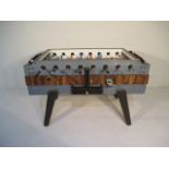 A vintage Garlando coin operated table football game - Key in office