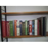 A collection of Folio Society books