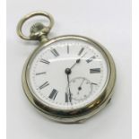 A ladies SCM pocket watch with Roman numerals