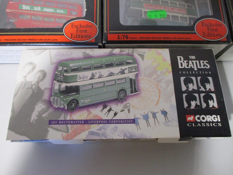 A collection of sixteen Gilbow 1:76 scale die cast buses from the exclusive first edition - Image 4 of 26