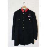 A British Army dress blues uniform