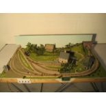 An N gauge railway layout.92cm x 69cm