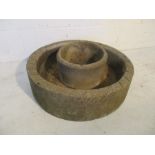 A concrete water feature. 60cm Diameter