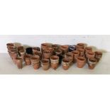 A collection of terracotta pots