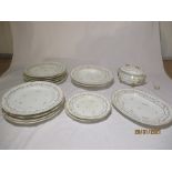 A Royal Crown Derby part dinner set some A/F