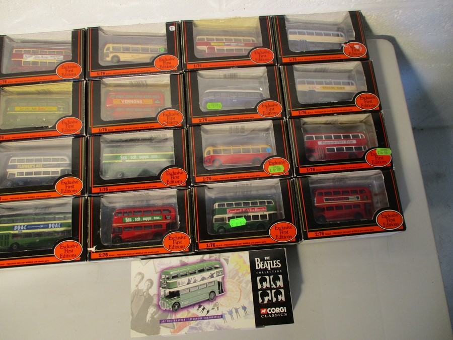 A collection of sixteen Gilbow 1:76 scale die cast buses from the exclusive first edition - Image 2 of 26