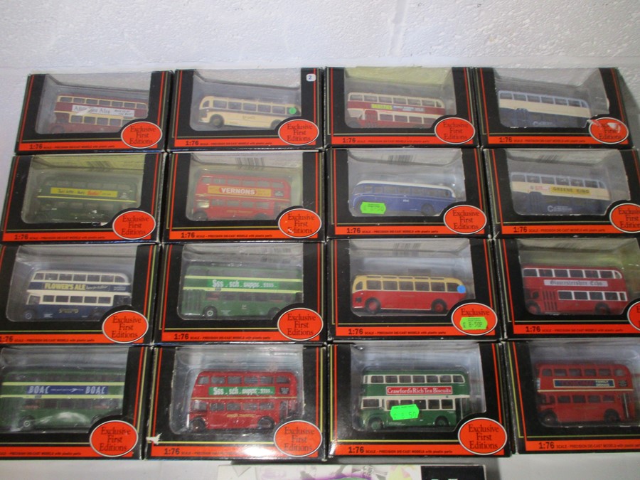 A collection of sixteen Gilbow 1:76 scale die cast buses from the exclusive first edition - Image 3 of 26