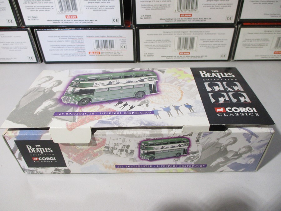 A collection of sixteen Gilbow 1:76 scale die cast buses from the exclusive first edition - Image 7 of 26