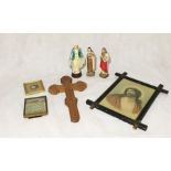 A collection of religious artefacts