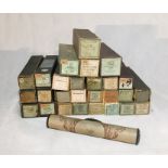 A collection of vintage piano music rolls