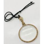 A Victorian magnifying glass