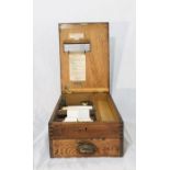A vintage cash register by G.H. Gledhill & Sons Ltd.