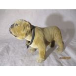 A vintage nodding bulldog- 1 leg repaired