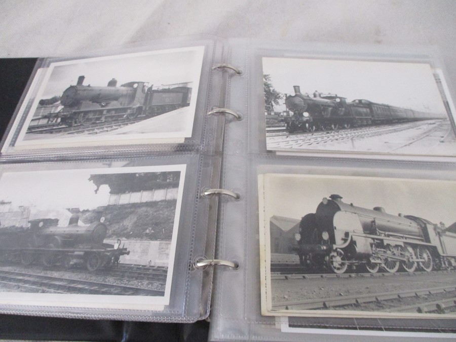 A collection of Railways related photographs and postcards etc. - Image 14 of 35