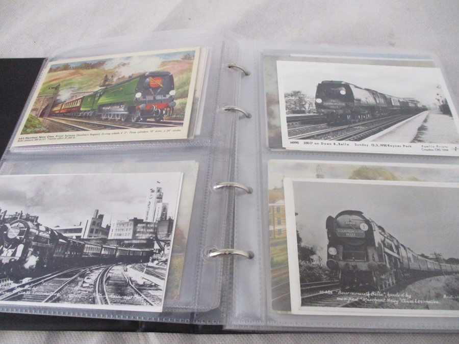 A collection of Railways related photographs and postcards etc. - Image 16 of 35