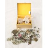 A collection of costume jewellery etc.