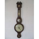 An antique banjo barometer