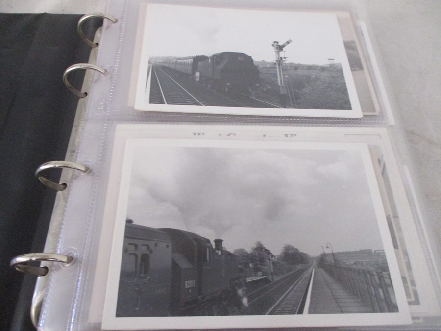 A collection of Railways related photographs and postcards etc. - Image 10 of 35