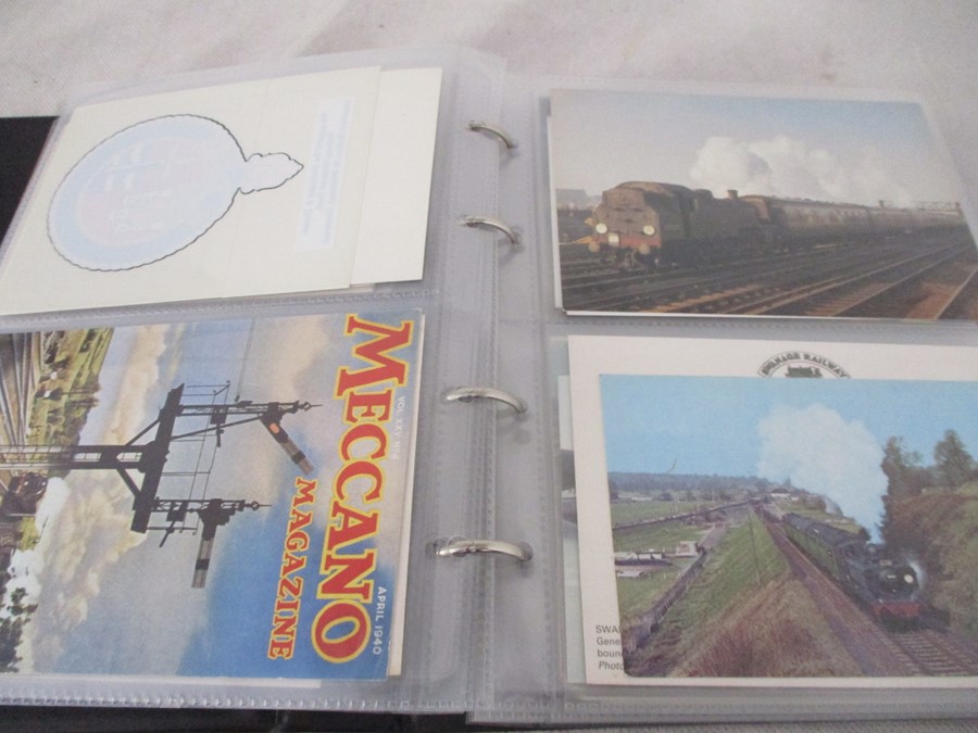 A collection of Railways related photographs and postcards etc. - Image 18 of 35