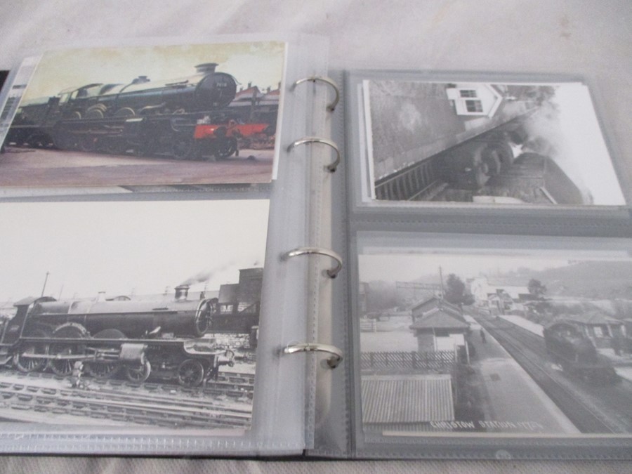 A collection of Railways related photographs and postcards etc. - Image 33 of 35