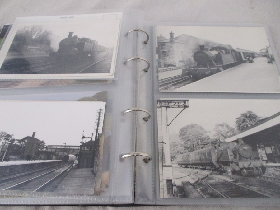 A collection of Railways related photographs and postcards etc. - Image 31 of 35