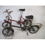 Two Raleigh RSW (Raleigh Small Wheels) Bicycles, built between 1965 and 1974.