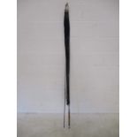 A Hardy graphite no.7 "Perfection" fly rod in Hardy soft carry case