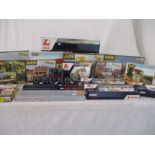 A collection of boxed Lima and MKD model railway buildings etc. ( all boxes unchecked)