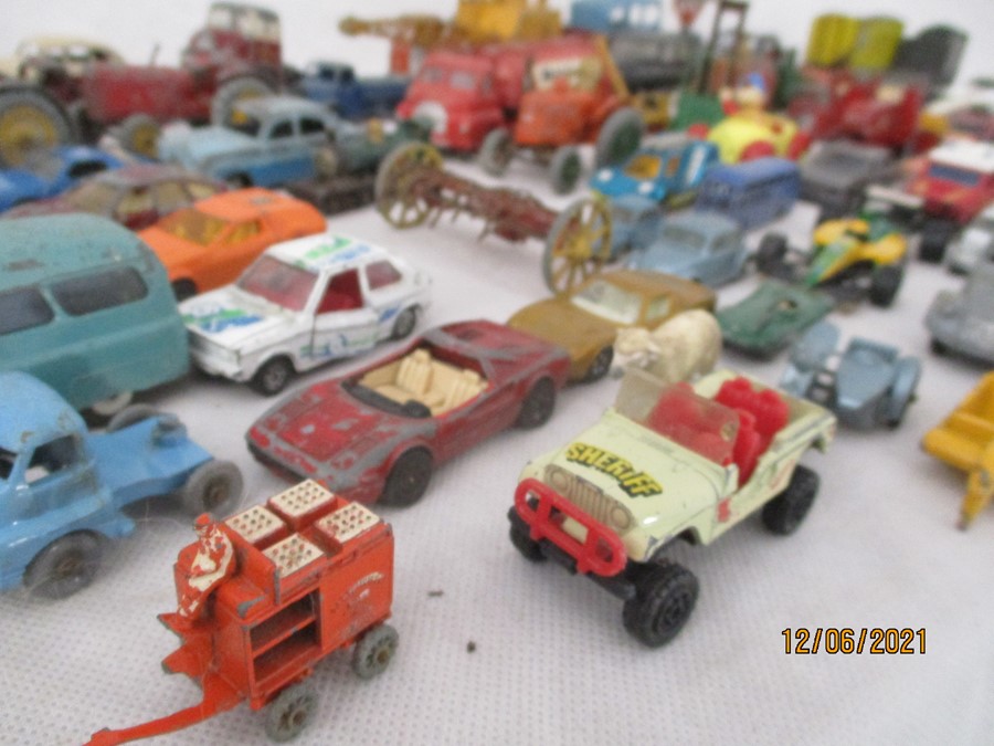 A collection of diecast toys including Dinky, Corgi, Matchbox etc. - Bild 20 aus 21