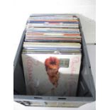 A collection of mainly Country Music 12" vinyl records including Steve Wariner, Steve Earle, Don