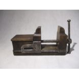 A vintage carpenters vice