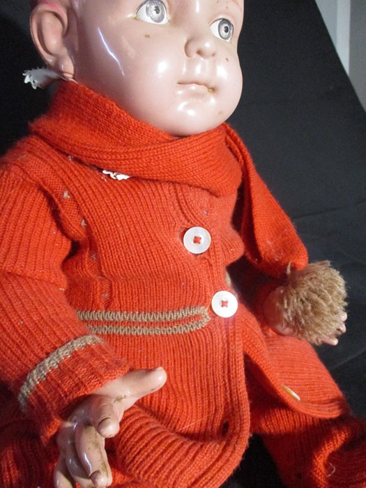 A vintage celluloid jointed doll - Bild 3 aus 8