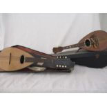 Two vintage mandolins A/F