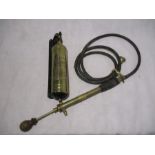 A brass Walter Kidde Coy Ltd. fire extinguisher, along with an Eclipse No1 Sprayer