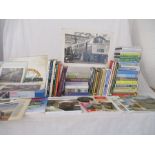 A collection of Railway memorabilia including books, DVDs, videos etc. in two boxes