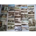 A quantity of various vintage postcards